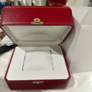 Cartier watch/jewelry box brand new